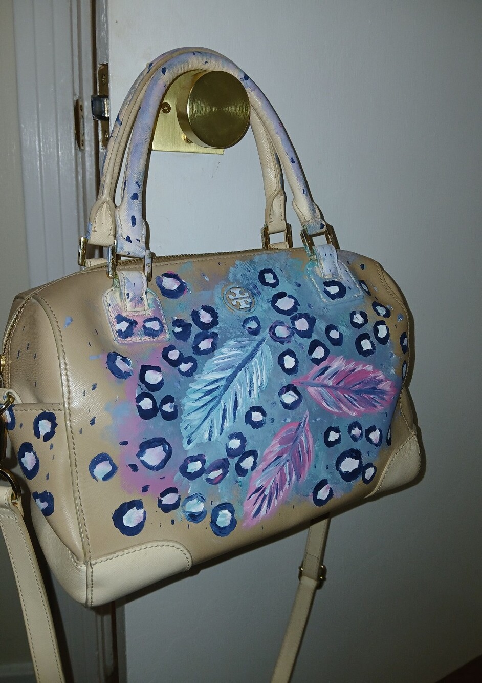 TORY BURCH Artist Painted Bag